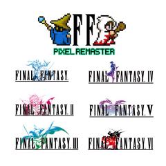 Final Fantasy I-VI - Anniversary Edition cover